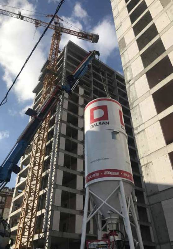 Dalsan silo ile sevkiyatlara başladı