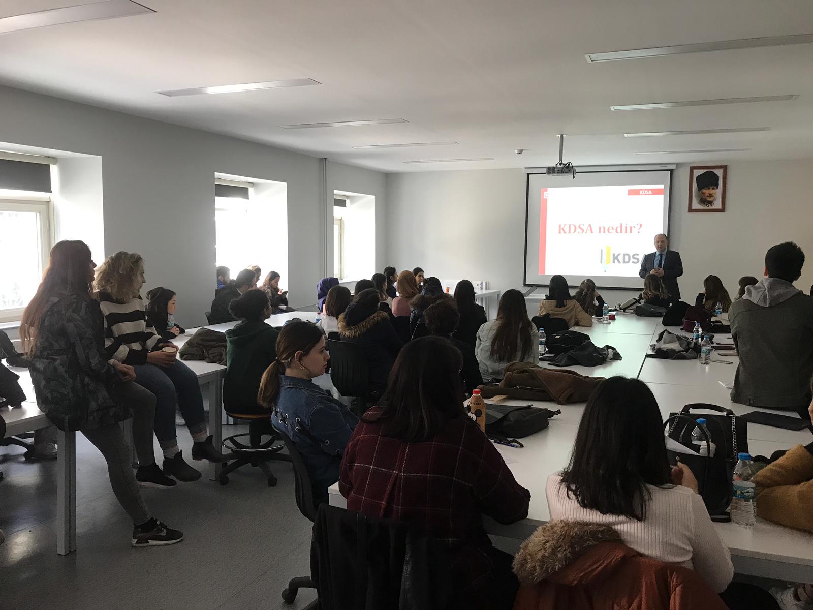 Geleceğin profesyonellerine KDSA eğitimi